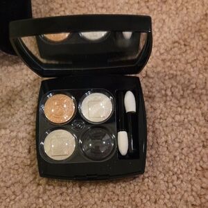 CHANEL Eyeshadow Palette - Gold, Cream, Black, and Gray